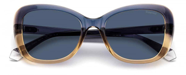 Polaroid Core PLD 4132/S/X Sunglasses, 0YRQ BLUE BEIGE