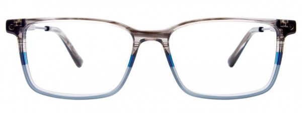 EasyClip EC600 Eyeglasses, 020 - Grey & Blue & Lt Grey