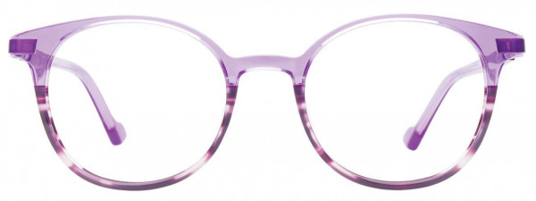 Takumi TK1234 Eyeglasses, 080 - Crystal Purple / Striped Purple