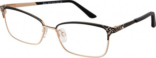 Diva DIVA 5572 Eyeglasses, 02 BLACK-GOLD