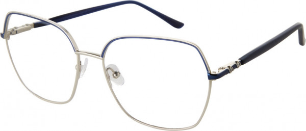 Exces PRINCESS 170 Eyeglasses, 233 BLUE-SILVER