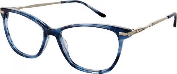 Exces PRINCESS 171 Eyeglasses, 345 BLUE-SILVER