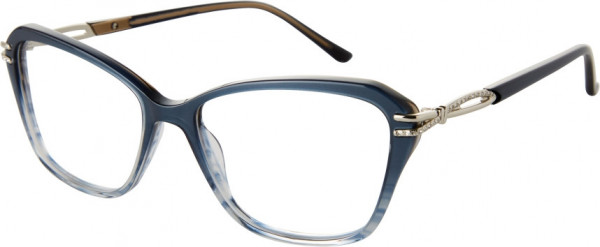 Exces PRINCESS 172 Eyeglasses, 247 BLUE FADE-SILVER