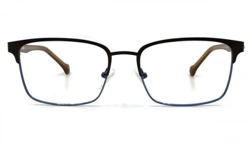 Eyecroxx EC542M LIMITED STOCK Eyeglasses, Mat Bronze Blue