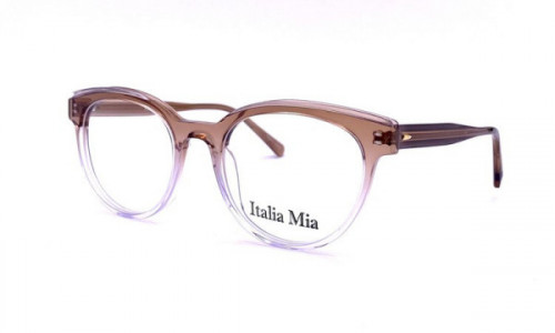 Italia Mia IM811 Eyeglasses, Br Brown Crystal Fade