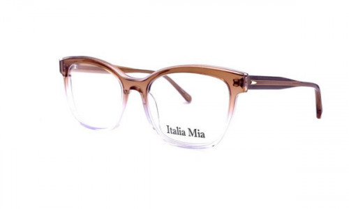 Italia Mia IM810 Eyeglasses, Br Brown Crystal Fade