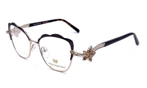 Pier Martino PM6578 LIMITED STOCK Eyeglasses, C2 Gold Bronze Crystal