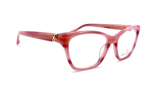 Bruno Magli ALICIA Eyeglasses, Pkh Pink Horn