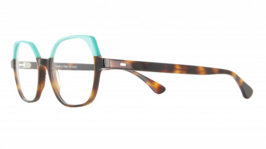 Vanni Blade V1629 Eyeglasses, classic havana/aqua Micropixel