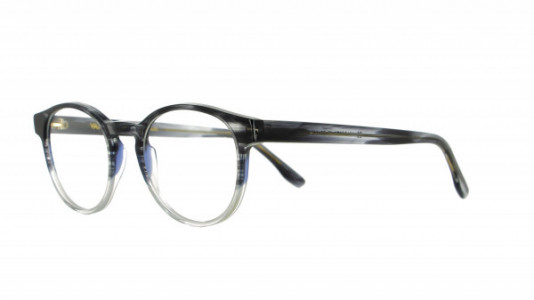 Vanni VANNI Uomo V1617 Eyeglasses, striped grey havana gradient on crystal