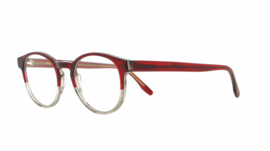 Vanni VANNI Uomo V1617 Eyeglasses, striped burgundy havana gradient on light grey
