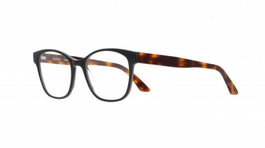 Vanni Accent V1373 Eyeglasses, metallic black/ havana