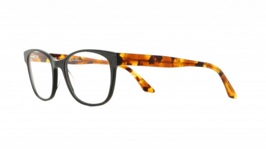 Vanni Accent V1373 Eyeglasses, black micropixel / spotted havana