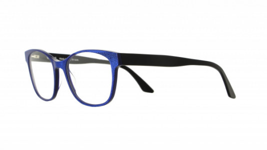 Vanni Accent V1373 Eyeglasses, blue micropixel / classic havana