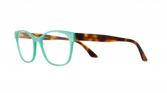 Vanni Accent V1373 Eyeglasses, aqua micropixel / classic havana