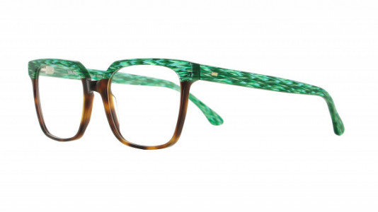 Vanni Blade V1626 Eyeglasses, emerald green blade/classic havana