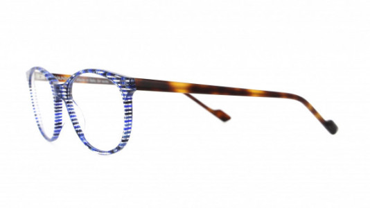 Vanni Accent V1302 Eyeglasses, blue Pixel/ havana temple