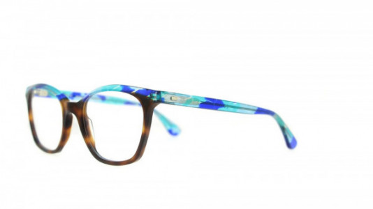 Vanni Blade V1480 Eyeglasses, havana/ turquoise Macro