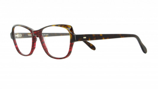 Vanni Blade V1621 Eyeglasses, dark havana/burgundy blade