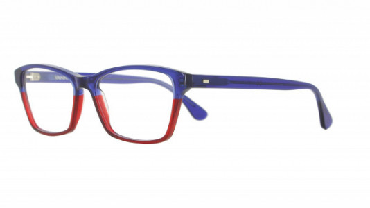 Vanni Blade V1622 Eyeglasses, transparent navy blue/transparent dark red
