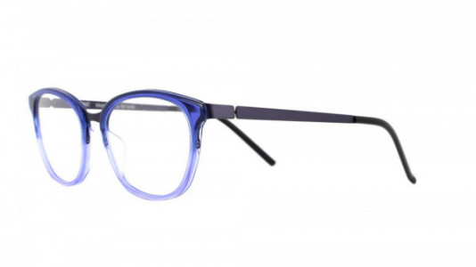 Vanni Colours V4104 Eyeglasses, gradient violet rims/ matt violet metal