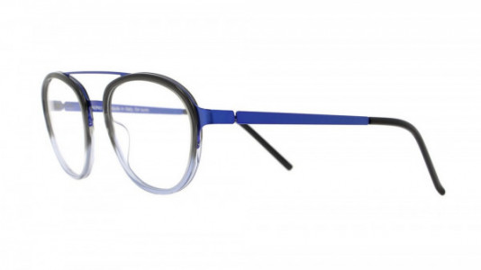 Vanni Colours V4108 Eyeglasses, gradient grey rims/ shiny blue metal