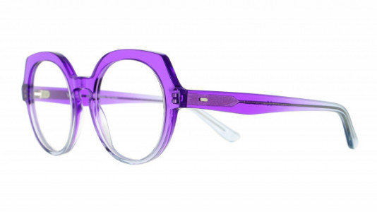 Vanni Colours V6522 Eyeglasses, gradient violet on light blue