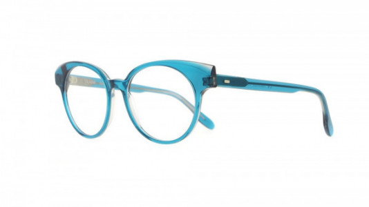 Vanni Colours V6805 Eyeglasses, transparent glossy turquoise