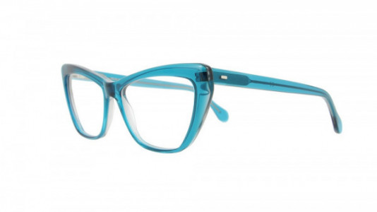 Vanni Colours V6811 Eyeglasses, transparent glossy turquoise