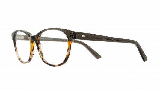 Vanni Colours V6815 Eyeglasses, orange havana/ transparent grey
