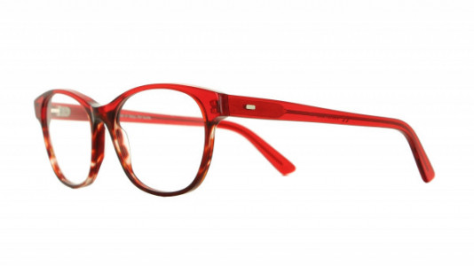 Vanni Colours V6815 Eyeglasses, red havana/ transparent red