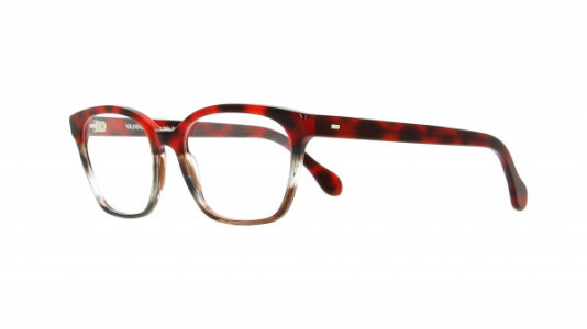 Vanni Colours V6816 Eyeglasses, red havana/ striped brown-gray