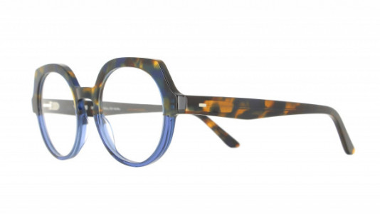 Vanni Colours V6818 Eyeglasses, dark blue havana/ transparent navy blue