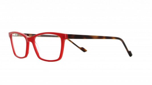 Vanni Accent V1305 Eyeglasses, metallic red/ havana