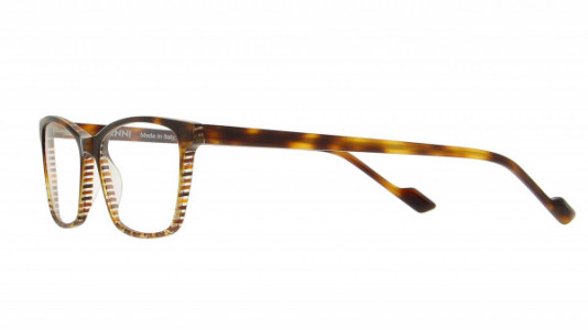 Vanni Accent V1305 Eyeglasses, gradient havana on brown Pixel/ havana
