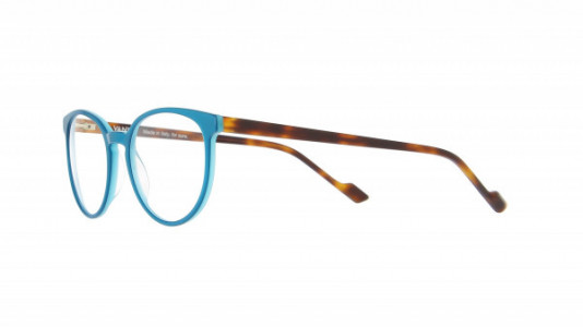 Vanni Accent V1343 Eyeglasses, metallic turquoise/ havana