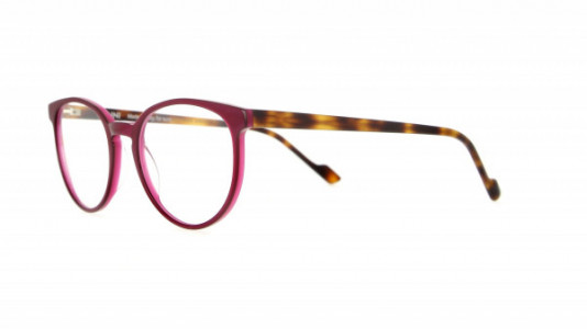 Vanni Accent V1343 Eyeglasses, metallic burgundy/ havana