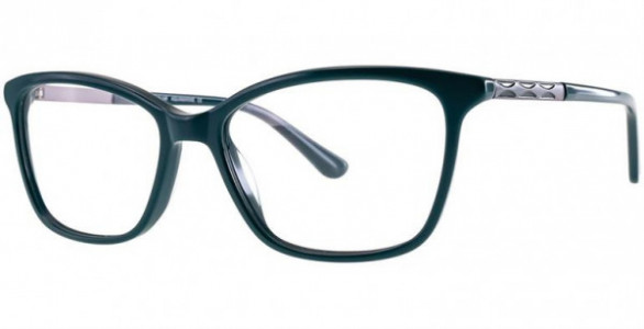 Adrienne Vittadini 1244 Eyeglasses, Aquamarine