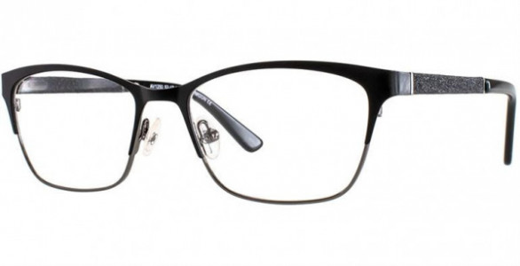 Adrienne Vittadini 1250 Eyeglasses, MBLK/MGUN