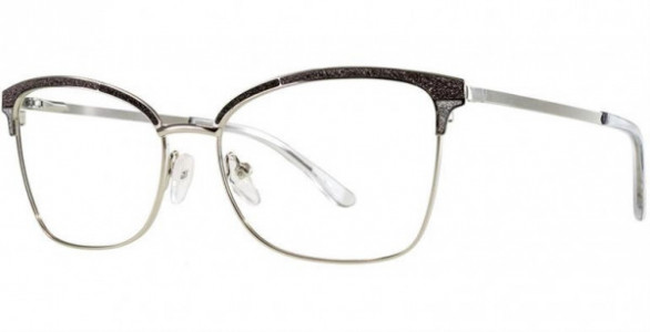 Adrienne Vittadini 1254 Eyeglasses, Silver