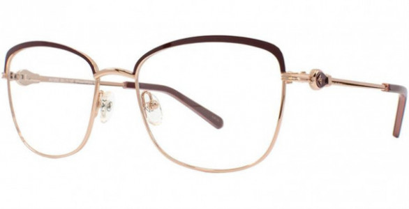 Adrienne Vittadini 1292 Eyeglasses, SRose/SRGold
