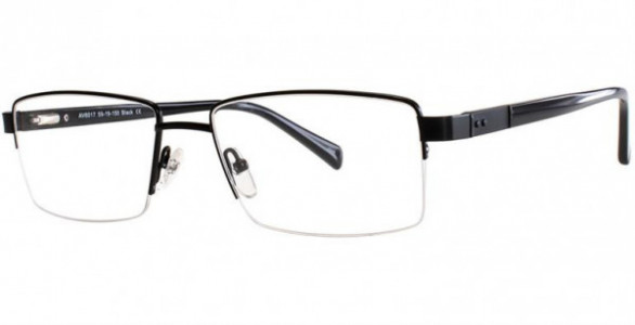 Adrienne Vittadini 6017 Eyeglasses, Black