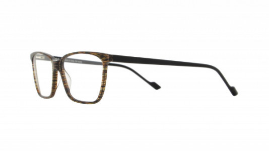 Vanni Blade V1371 Eyeglasses, brown blade/ black