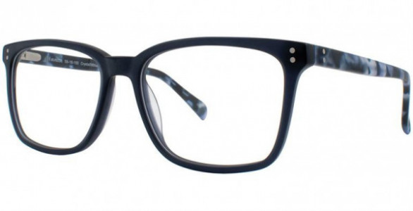 Adrienne Vittadini 6036 Eyeglasses, Crystal/MBlu