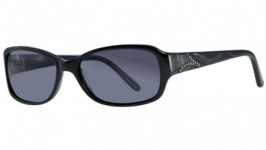 Adrienne Vittadini 106 Sunglasses, Black