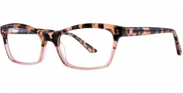 Adrienne Vittadini 574 Eyeglasses, Black/Tort