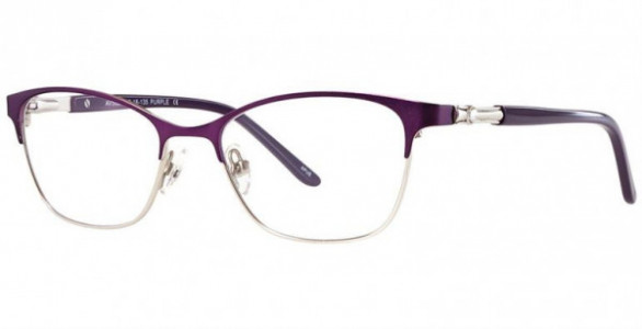 Adrienne Vittadini 582 Eyeglasses, Purple