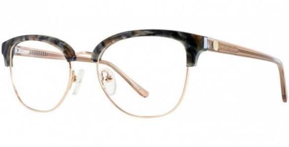 Adrienne Vittadini 590 Eyeglasses, Mocha Demi