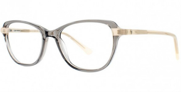 Adrienne Vittadini 642 Eyeglasses, Grey/Vanilla