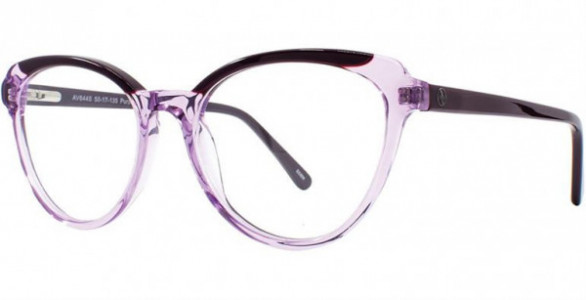 Adrienne Vittadini 644 Eyeglasses, Purple